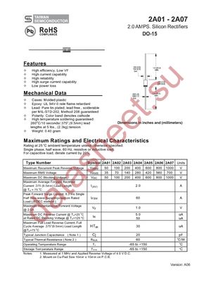 2A06 datasheet  